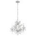Crystorama 4474-CH-CL-S Maria Theresa Four Light Mini Chandelier Polished Chrome Alternate Image 2.jpg
