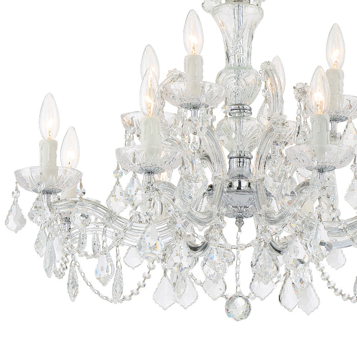 Crystorama 4479-CH-CL-SAQ Maria Theresa 12 Light Chandelier Polished Chrome Alternate Image 4.jpg