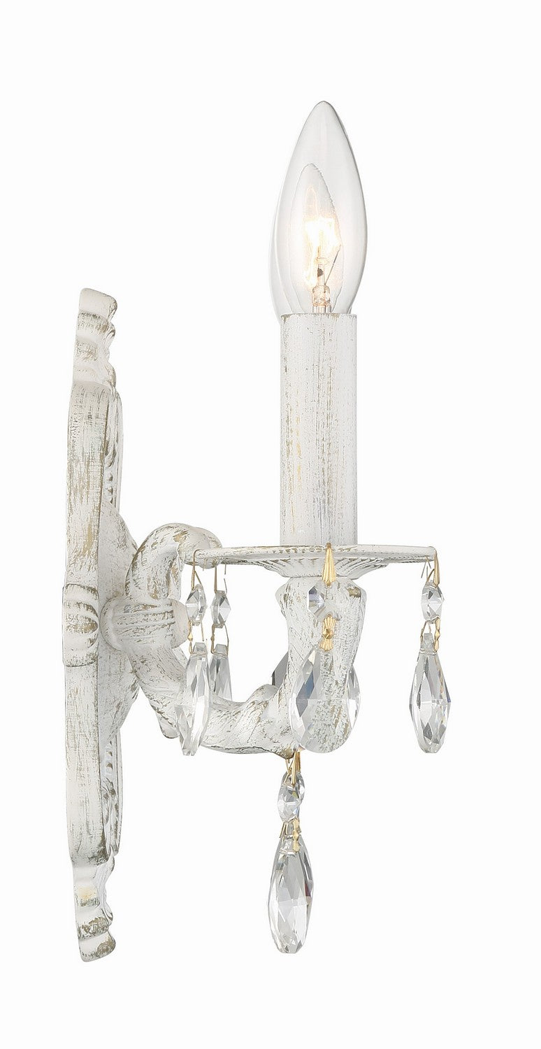 Crystorama 5022-AW-CL-MWP Paris Market Two Light Wall Sconce Antique White Alternate Image 4.jpg