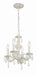 Crystorama 5024-AW-CL-MWP Paris Market Four Light Mini Chandelier Antique White Alternate Image 4.jpg