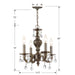 Crystorama 5024-VB-CL-MWP Paris Market Four Light Mini Chandelier Venetian Bronze Alternate Image.jpg