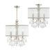 Crystorama 5623-CH Hampton Three Light Mini Chandelier Polished Chrome Alternate Image.jpg