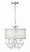 Crystorama 5623-CH Hampton Three Light Mini Chandelier Polished Chrome Main Image.jpg