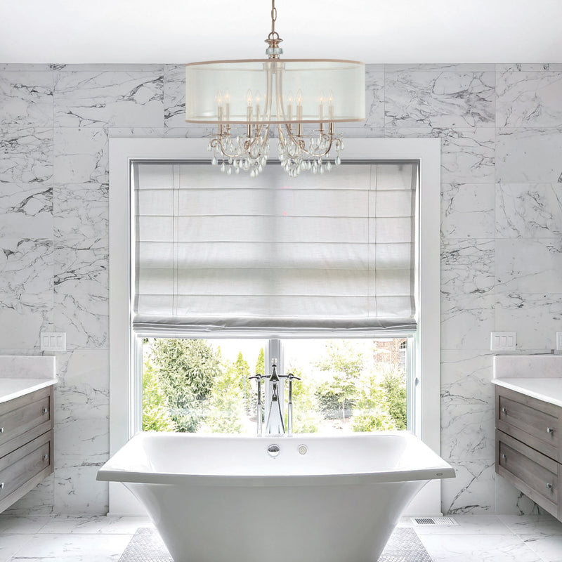 Crystorama 5628-CH Hampton Eight Light Chandelier Polished Chrome Alternate Image.jpg