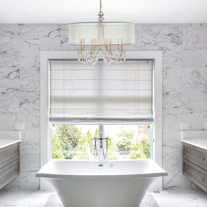 Crystorama 5628-CH Hampton Eight Light Chandelier Polished Chrome Alternate Image.jpg