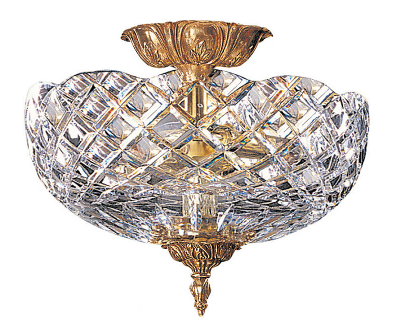 Crystorama 67-CT-OB Ceiling Mount Two Light Semi Flush Mount Olde Brass Main Image.jpg
