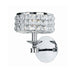 Crystorama 801-CH-CL-MWP Chelsea One Light Wall Mount Polished Chrome Main Image.jpg