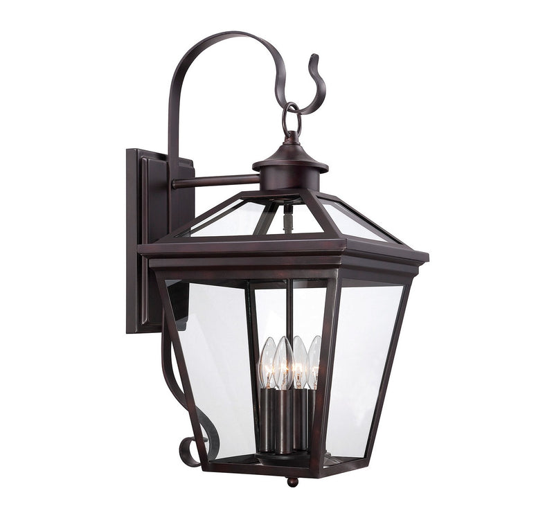 Savoy House 5-142-13 Four Light Outdoor Wall Lantern, English Bronze (3)