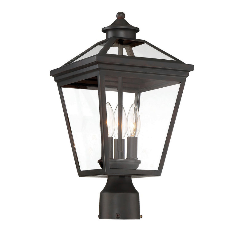 Savoy House 5-147-13 Three Light Post Lantern, English Bronze (3)