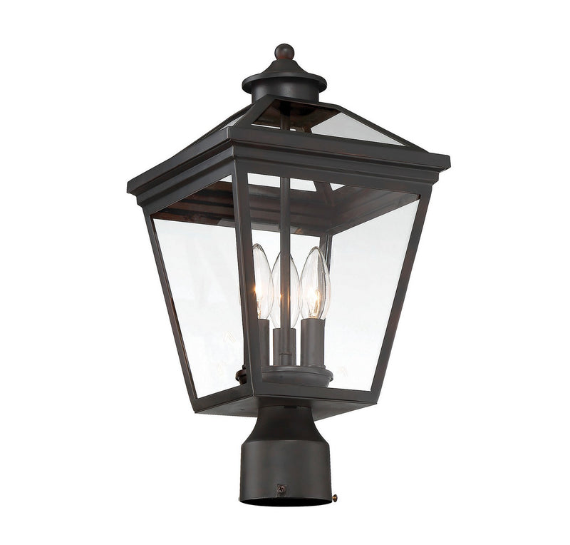 Savoy House 5-147-13 Three Light Post Lantern, English Bronze (4)