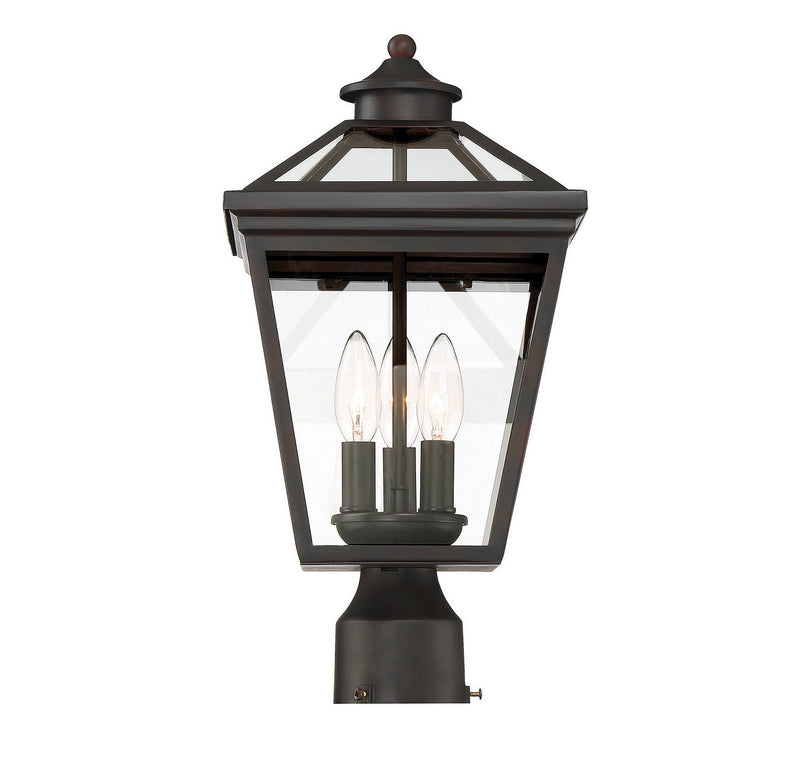 Savoy House 5-147-13 Three Light Post Lantern, English Bronze (6)