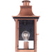 Quoizel CM8408AC Chalmers One Light Outdoor Wall Lantern, Aged Copper Alternate Image 3.jpg