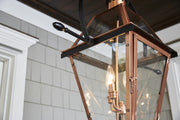 Quoizel RO1914AC Rue De Royal Four Light Outdoor Hanging Lantern, Aged Copper Alternate Image 2.jpg