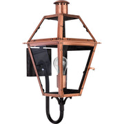 Quoizel RO8410AC Rue De Royal One Light Outdoor Wall Lantern, Aged Copper Main Image.jpg