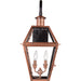 Quoizel RO8411AC Rue De Royal Two Light Outdoor Wall Lantern, Aged Copper Alternate Image 2.jpg