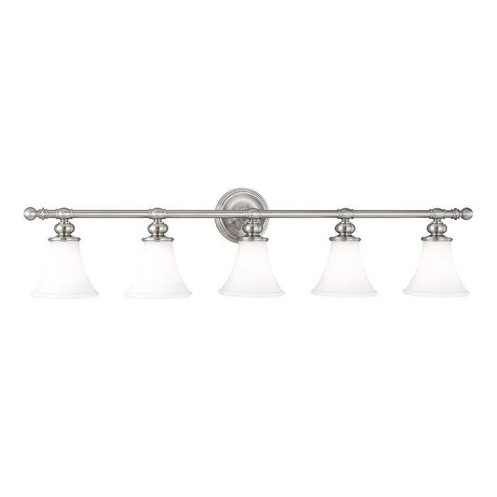 Hudson Valley 4505-SN Weston Five Light Bath Bracket, Satin Nickel Main Image.jpg