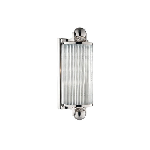 Hudson Valley 851-PN Mclean One Light Bath Bracket, Polished Nickel Main Image.jpg