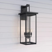 Millennium 2603-PBK Barkeley Four Light Outdoor Wall Sconce, Powder Coated Black Alternate Image.jpg