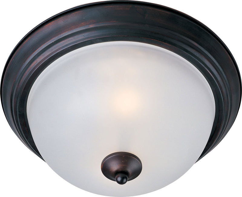 Maxim 5840FTOI Essentials - 584x One Light Flush Mount, Oil Rubbed Bronze Main Image.jpg