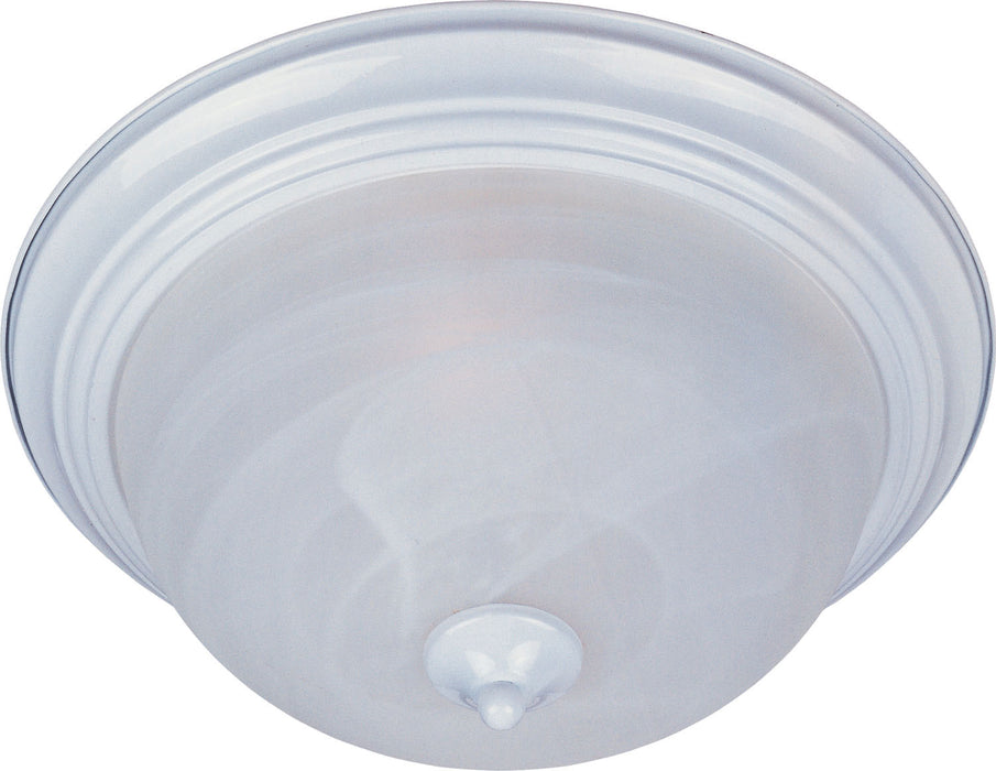 Maxim 5842MRWT Essentials - 584x Three Light Flush Mount, White Main Image.jpg