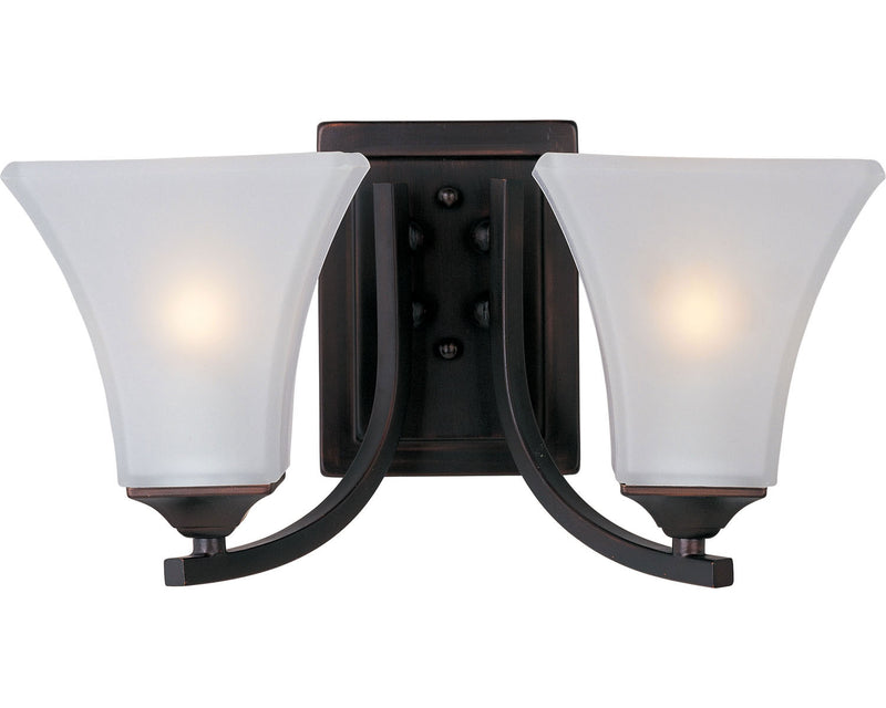 Maxim 20099FTOI Aurora Two Light Bath Vanity, Oil Rubbed Bronze Main Image.jpg