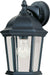 Maxim 1024BK Builder Cast One Light Outdoor Wall Lantern, Black Main Image.jpg