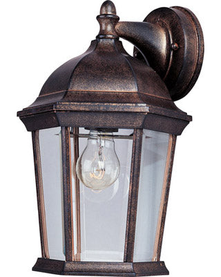 Maxim 1024EB Builder Cast One Light Outdoor Wall Lantern, Empire Bronze Main Image.jpg