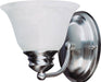 Maxim 2686MRSN Malaga One Light Wall Sconce, Satin Nickel Main Image.jpg