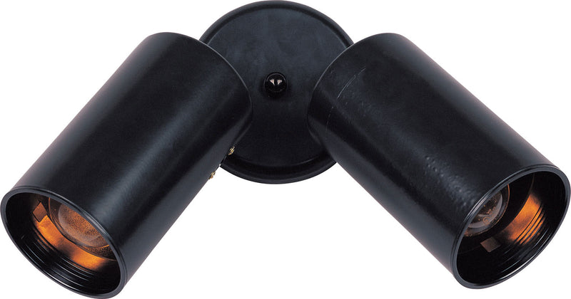 Maxim 92011BK Spots Two Light Flush Mount, Black Main Image.jpg