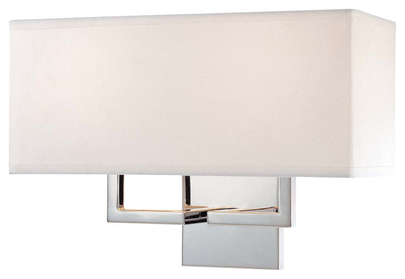 George Kovacs P472-077 George Kovacs Two Light Wall Sconce, Chrome Main Image.jpg