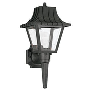 Generation Lighting 8720-32 Polycarbonate Outdoor One Light Outdoor Wall Lantern, Black Main Image.jpg