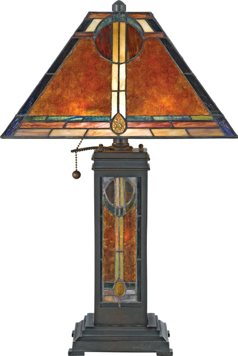 Quoizel NX615TVA San Gabriel Three Light Table Lamp, Valiant Bronze Main Image.jpg