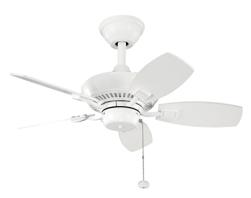 Kichler 300103WH 30"Ceiling Fan, White