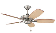 Kichler 300107NI 44"Ceiling Fan, Brushed Nickel (2)