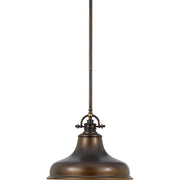 Quoizel ER1814PN Emery One Light Pendant, Palladian Bronze Main Image.jpg