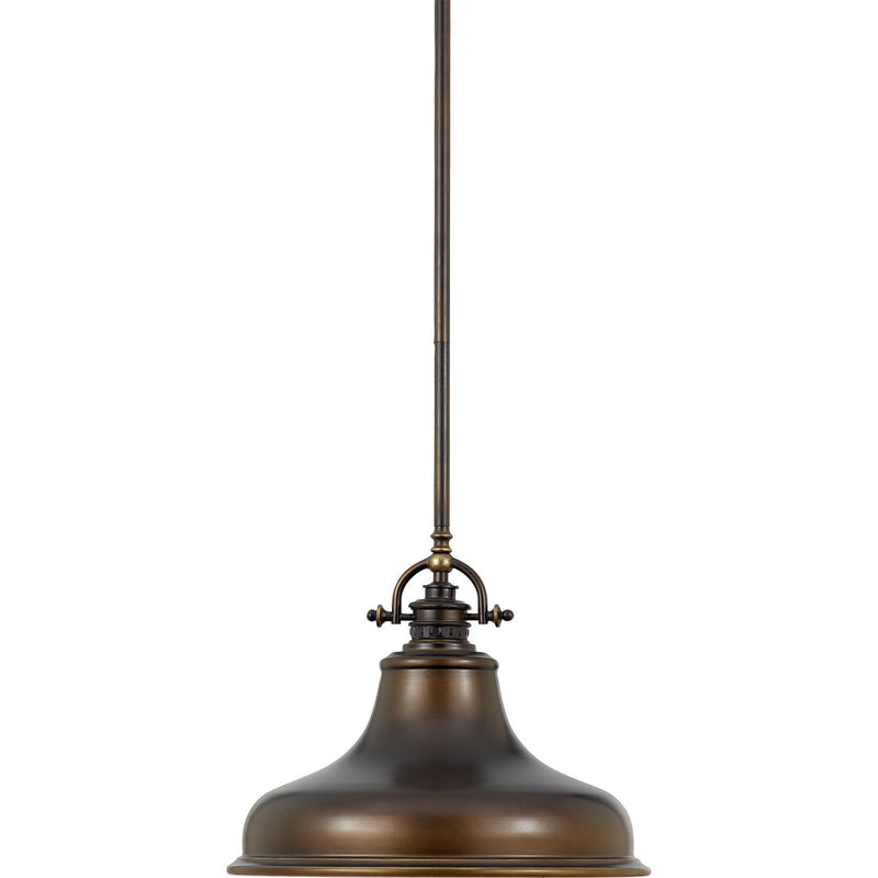 Quoizel ER1814PN Emery One Light Pendant, Palladian Bronze Main Image.jpg