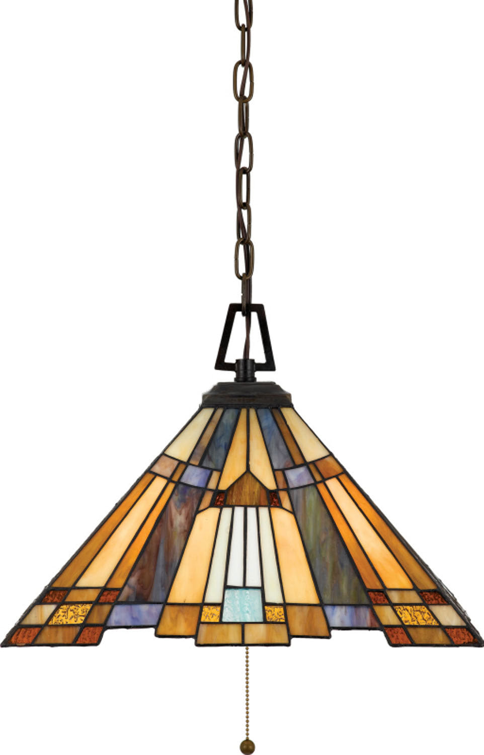 Quoizel TFIK1817VA Inglenook Three Light Pendant, Valiant Bronze Main Image.jpg