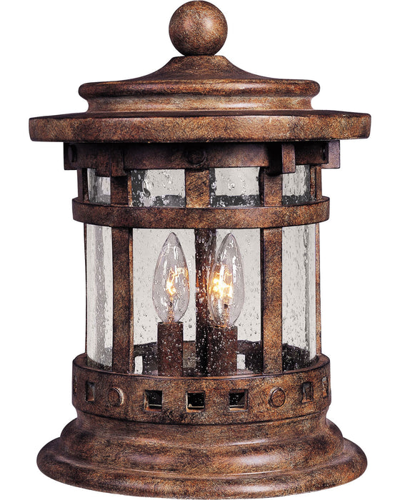 Maxim 40032CDSE Santa Barbara VX Three Light Outdoor Deck Lantern, Sienna Main Image.jpg