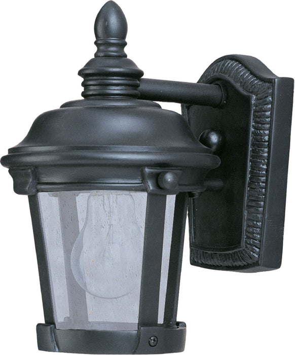 Maxim 40096CDBZ Dover VX One Light Outdoor Wall Lantern, Bronze Main Image.jpg