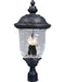 Maxim 40420WGOB Carriage House VX Three Light Outdoor Pole/Post Lantern, Oriental Bronze Main Image.jpg