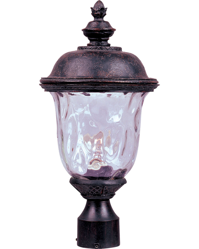 Maxim 40426WGOB Carriage House VX One Light Outdoor Pole/Post Lantern, Oriental Bronze Main Image.jpg