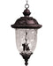 Maxim 40427WGOB Carriage House VX Three Light Outdoor Hanging Lantern, Oriental Bronze Main Image.jpg