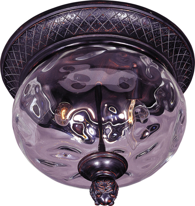 Maxim 40429WGOB Carriage House VX Two Light Outdoor Ceiling Mount, Oriental Bronze Main Image.jpg