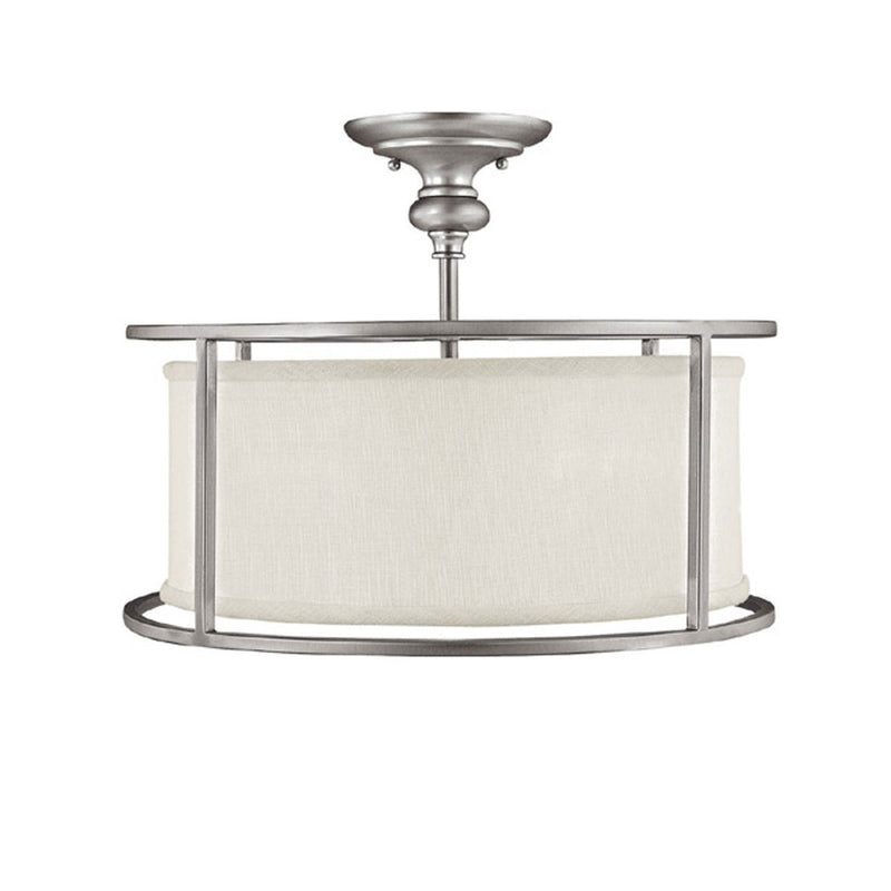 Capital Lighting 3914MN-459 Midtown Three Light Semi-Flush Mount, Matte Nickel Main Image.jpg