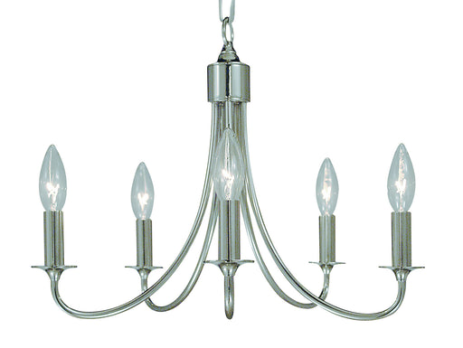 Framburg 1004 PS Maisonette Five Light Chandelier, Polished Silver Main Image.jpg