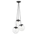 Minka-Lavery 2743-66A Auresa Three Light Pendant, Coal Main Image.jpg