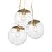 Minka-Lavery 2743-695 Auresa Three Light Pendant, Soft Brass Main Image.jpg