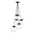 Minka-Lavery 2745-66A Auresa Five Light Pendant, Coal Main Image.jpg