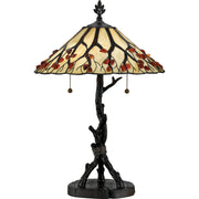 Quoizel AG711TVA Whispering Wood Two Light Table Lamp, Valiant Bronze Main Image.jpg
