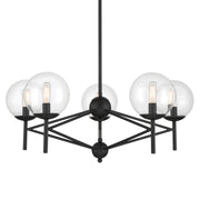 Minka-Lavery 2795-66A Auresa Five Light Chandelier, Coal Main Image.jpg